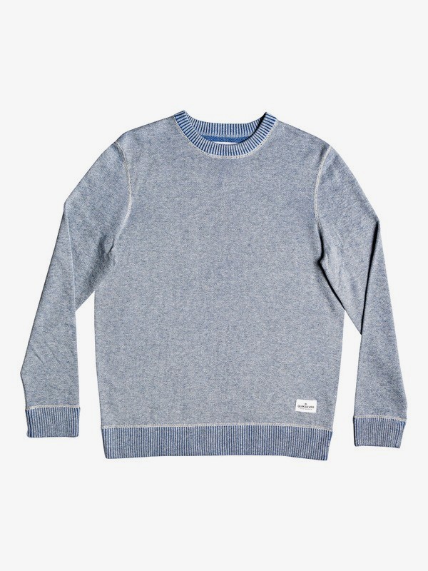 quiksilver, Seto Sea - Jersey Cerrado para Hombre, LIGHT GREY HEATHER (sjsh) 0 Seto Sea - Jersey Cerrado para Hombre Gris EQYSW03249 Quiksilver