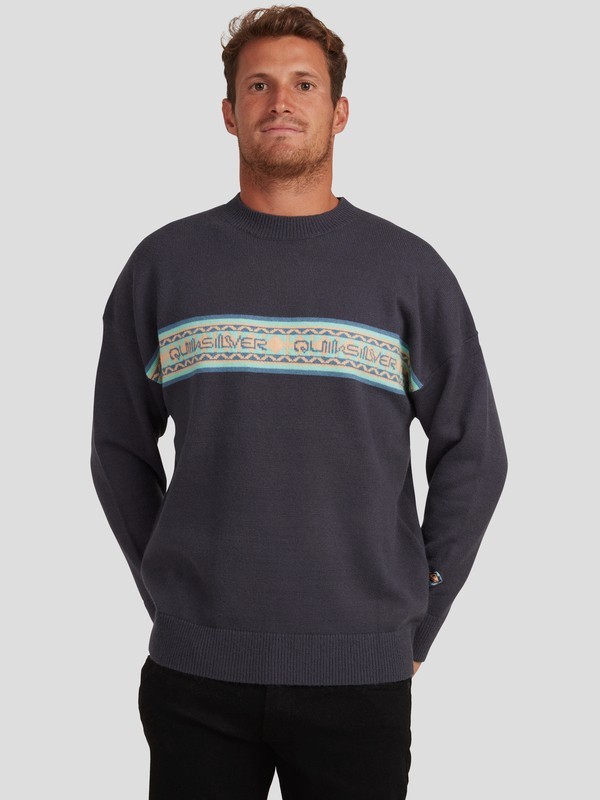 Mens Jacquard Jumper Quiksilver