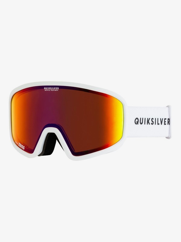 quiksilver, Browdy - Máscara para esquí/snowboard para Hombre, SNOW WHITE (wbk0) 0 Browdy - Máscara para esquí/snowboard para Hombre Blanco EQYTG03054 Quiksilver