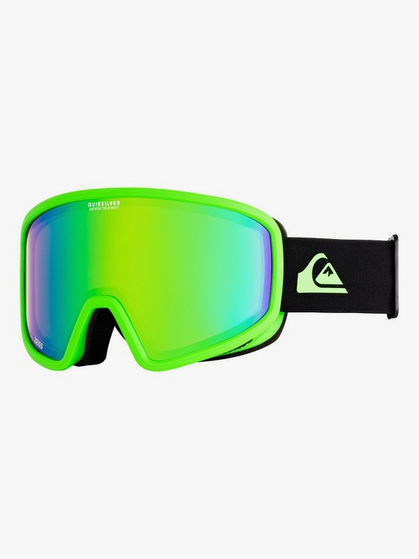 quiksilver, Browdy - Snowboard-/Skibrille für Männer, NEON GREEN (gjs0) 0 Browdy - Snowboard-/Skibrille für Männer Grün EQYTG03072 Quiksilver