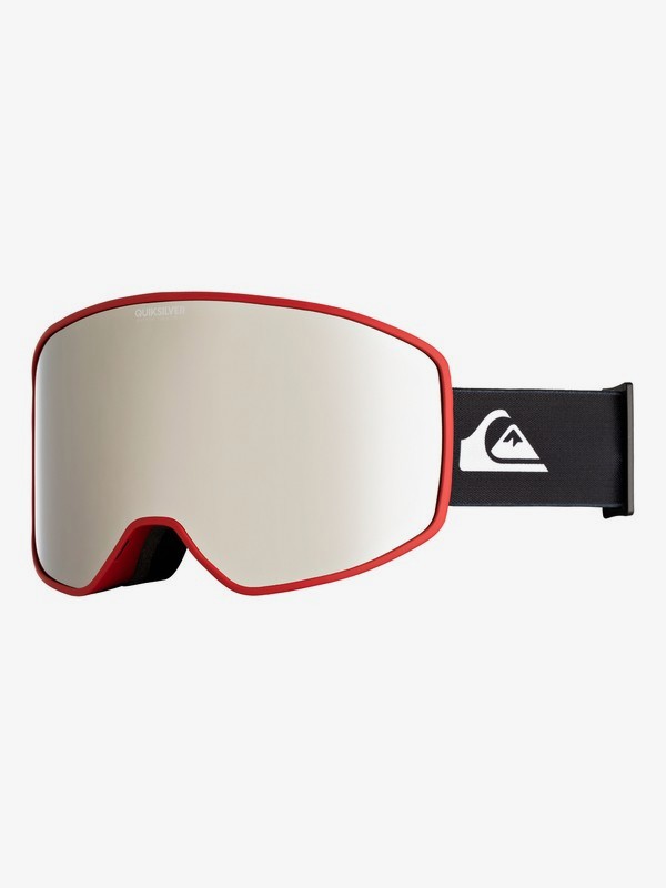 quiksilver, Storm Mirror - Máscara para Snowboard/Esquí para Hombre, POINCIANA (nzg0) 0 Storm Mirror - Máscara para Snowboard/Esquí para Hombre Naranja EQYTG03077 Quiksilver