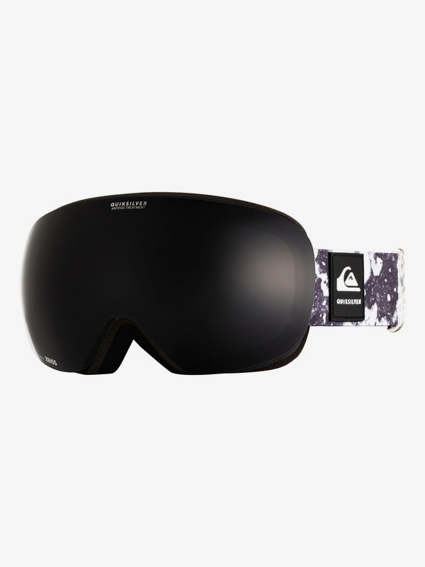 quiksilver, QS_R - Máscara para Snowboard/Esquí para Hombre, CASTLE ROCK SPLASH (kpv7) 0 QS_R - Máscara para Snowboard/Esquí para Hombre Negro EQYTG03082 Quiksilver