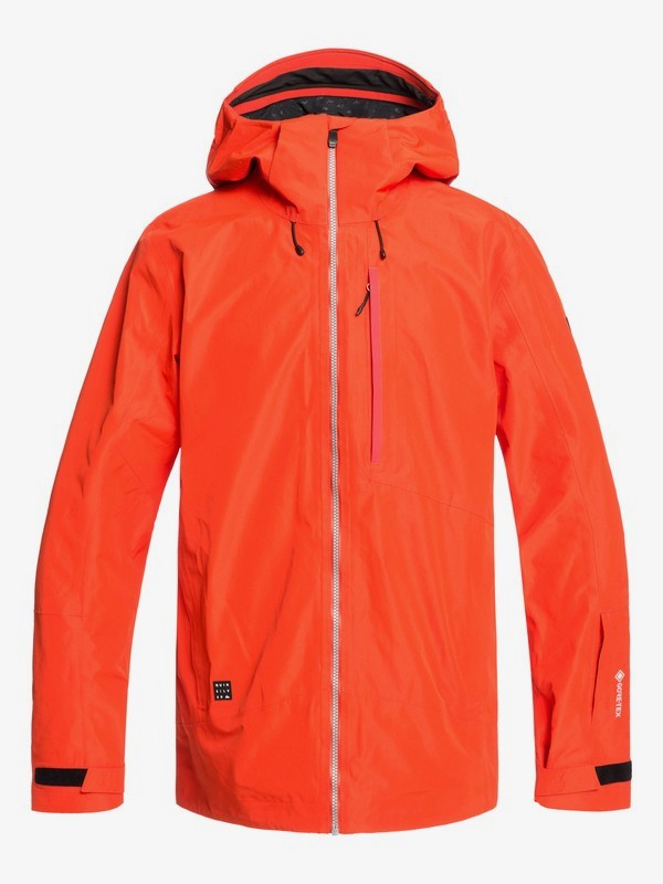 quiksilver, Forever 2L GORE-TEX® - Chaqueta para Nieve para Hombre, POINCIANA (nzg0) 0 Forever 2L GORE-TEX® - Chaqueta para Nieve para Hombre Naranja EQYTJ03208 Quiksilver