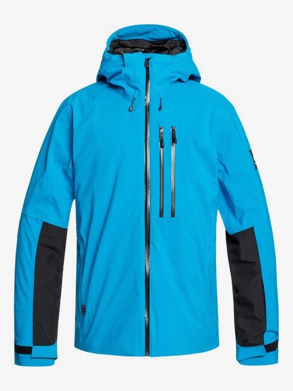 quiksilver, Stretch Fjord - Chaqueta para Nieve para Hombre, CLOISONNE (bnr0) 0 Stretch Fjord - Chaqueta para Nieve para Hombre Azul EQYTJ03210 Quiksilver
