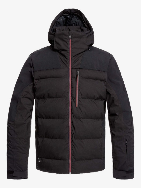 quiksilver, The Edge - Snow Jacket for Men, BLACK (kvj0) 0 The Edge - Snow Jacket for Men Black EQYTJ03213 Quiksilver