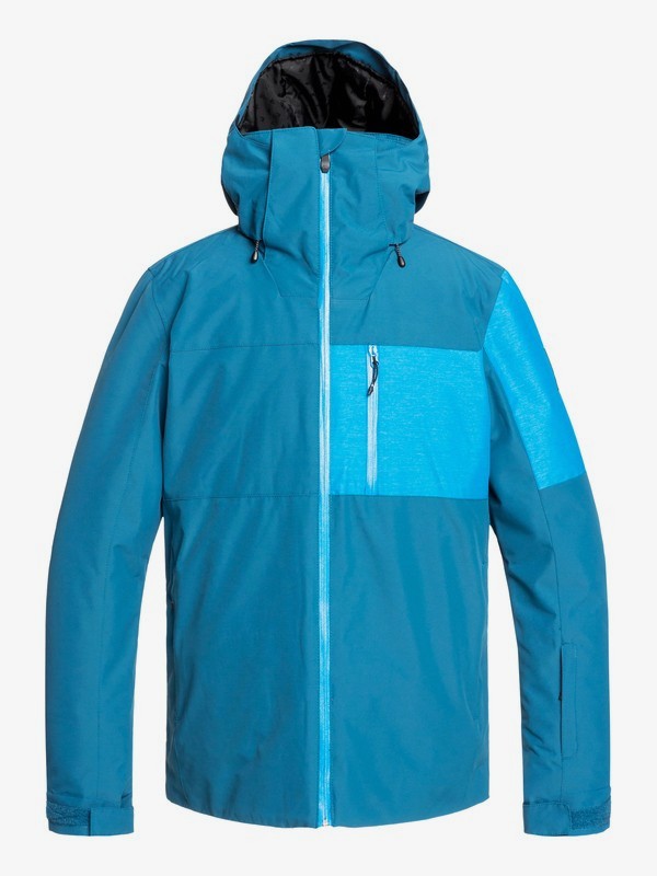quiksilver, Mission Plus - Chaqueta para Nieve para Hombre, LYONS BLUE (bse0) 0 Mission Plus - Chaqueta para Nieve para Hombre Azul EQYTJ03215 Quiksilver