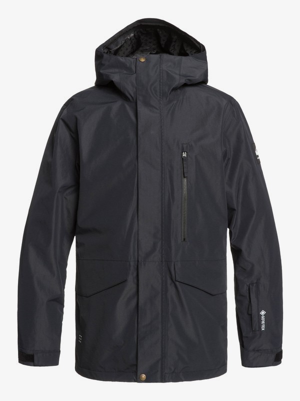 quiksilver, Mission 2L GORE-TEX® - Chaqueta para Nieve para Hombre, BLACK (kvj0) 0 Mission 2L GORE-TEX® - Chaqueta para Nieve para Hombre Negro EQYTJ03238 Quiksilver