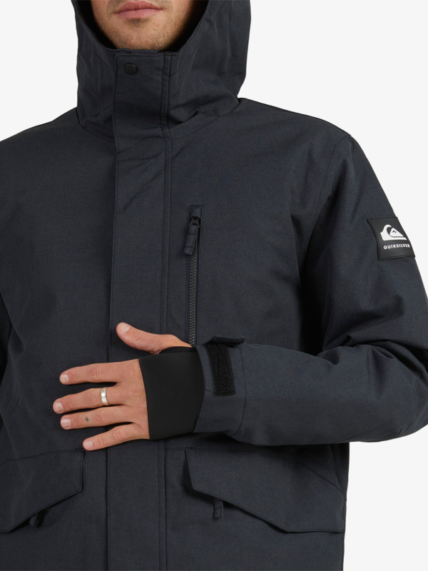 Mens Mission Solid Snow Jacket Quiksilver