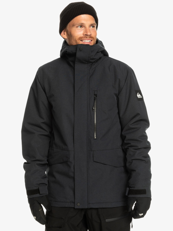 Mission Solid Snow Jacket for Men Quiksilver