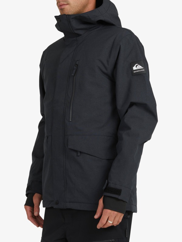 Mission Solid Snow Jacket for Men Quiksilver