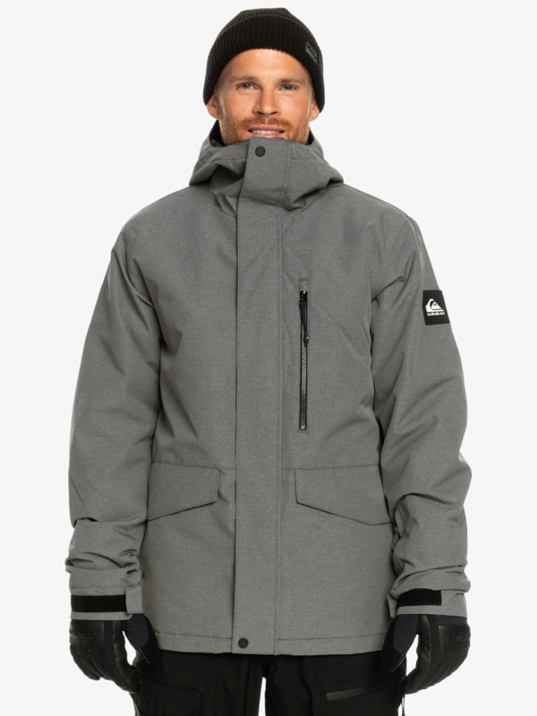 quiksilver mission solid snowboard jacket