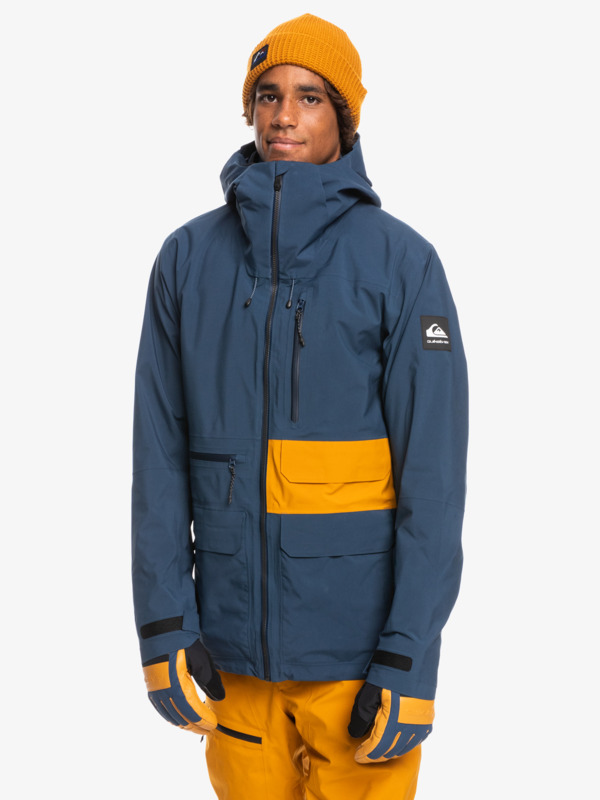 Black Alder Stretch GORE-TEX® - Technical Snow Jacket for Men  EQYTJ03367