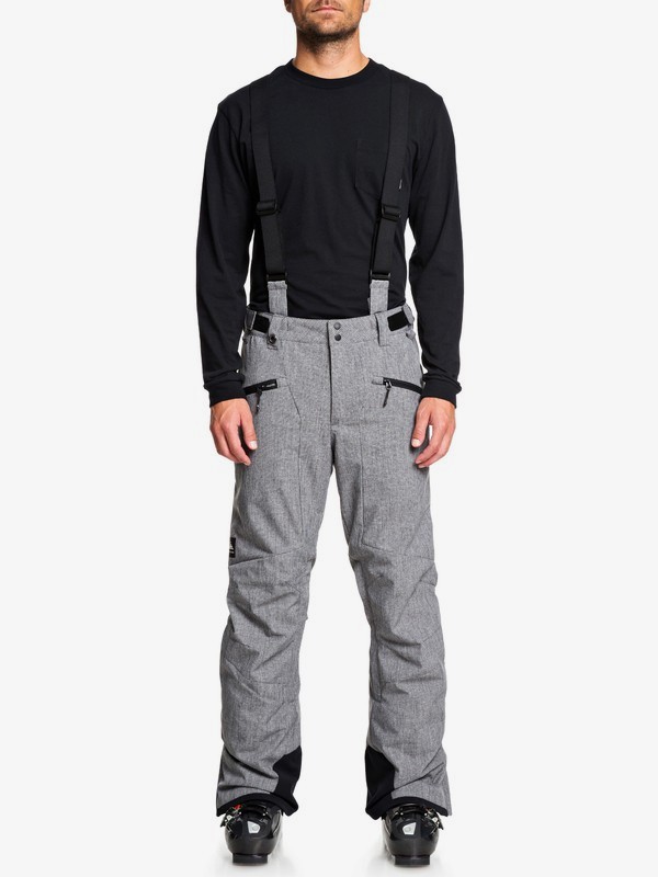 quiksilver, Boundry Plus - Pantalón para Nieve para Hombre, BLACK (kvj0) 0 Boundry Plus - Pantalón para Nieve para Hombre Negro EQYTP03114 Quiksilver