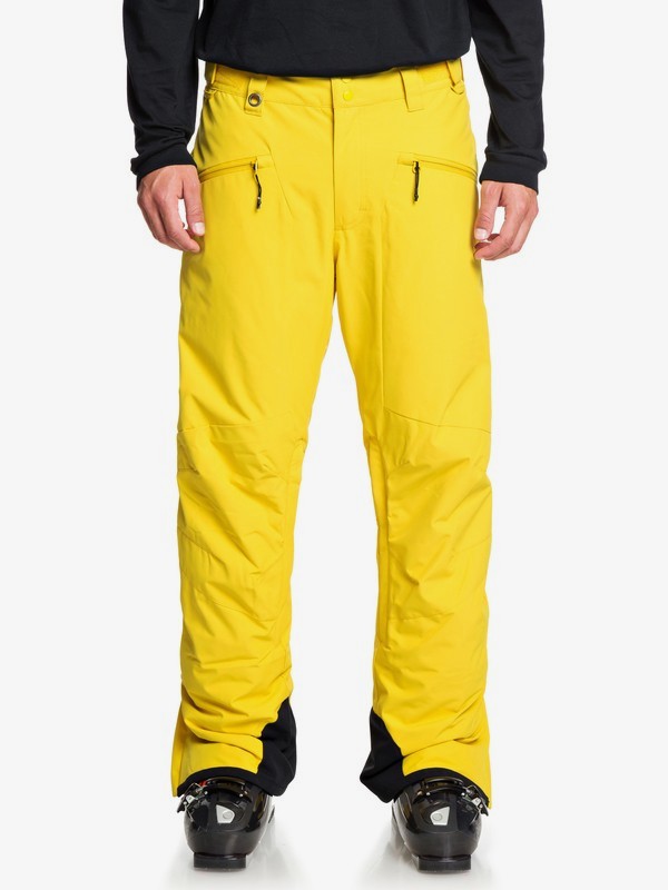 quiksilver, Boundry - Pantalon de snow pour Homme, SULPHUR (gjc0) 0 Boundry - Pantalon de snow pour Homme Vert EQYTP03115 Quiksilver