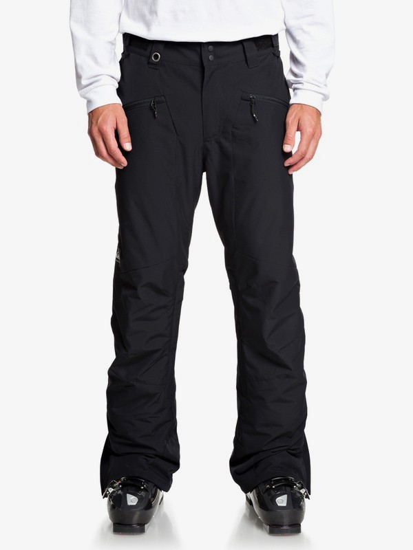 quiksilver, Boundry - Snow Pants for Men, BLACK (kvj0) 0 Boundry - Snow Pants for Men Black EQYTP03115 Quiksilver