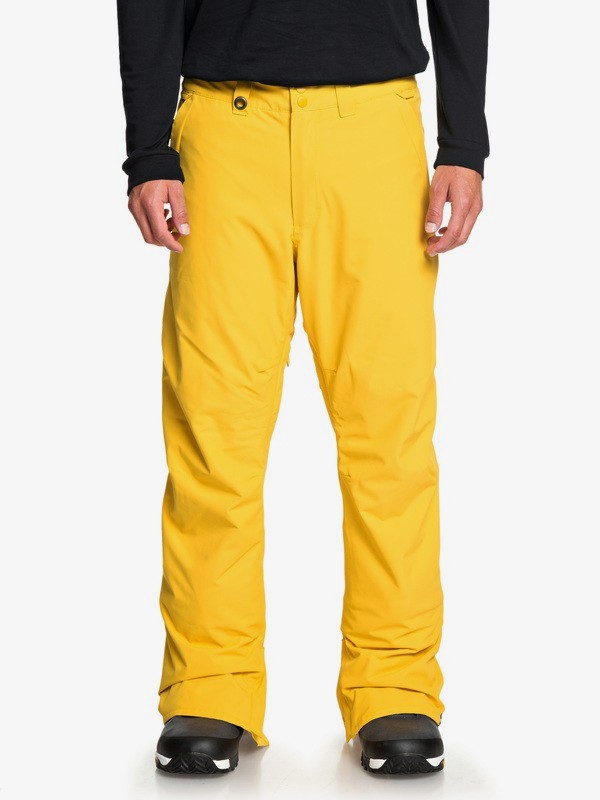 quiksilver, Estate - Snow Pants for Men, SULPHUR (gjc0) 0 Estate - Snow Pants for Men Green EQYTP03116 Quiksilver
