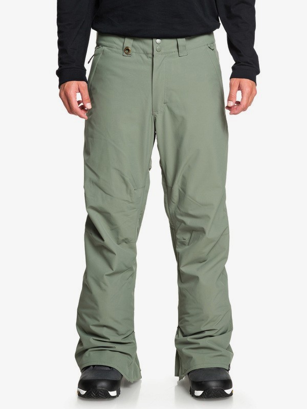 quiksilver, Estate - Snow Pants for Men, AGAVE GREEN (gzc0) 0 Estate - Snow Pants for Men Green EQYTP03116 Quiksilver
