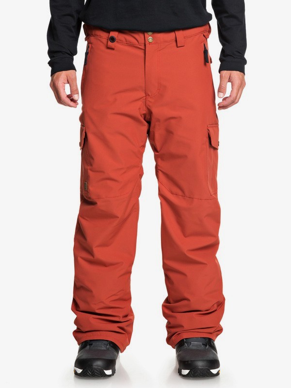 quiksilver, Porter - Snow Pants for Men, BARN RED (rqj0) 0 Porter - Snow Pants for Men Red EQYTP03118 Quiksilver