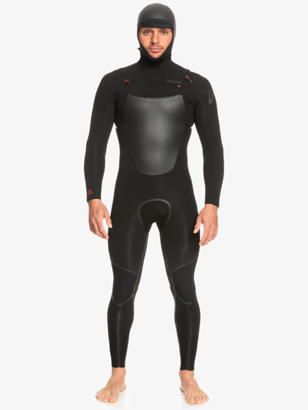 4/3mm Marathon Sessions - Hooded Chest Zip Wetsuit for Men  EQYW203028