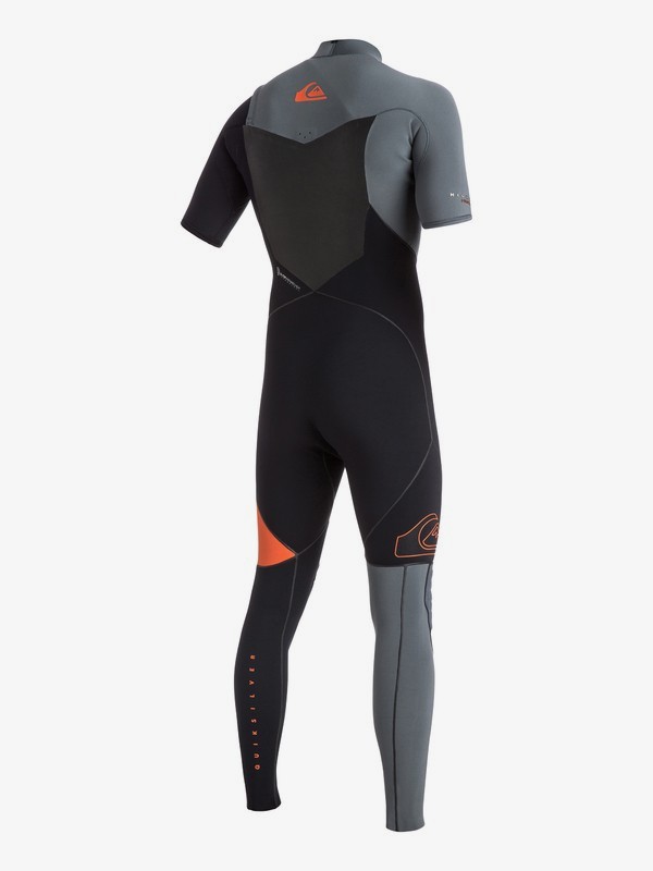 Highline Performance 2/2mm Chest Zip Short Sleeve Full Wetsuit Quiksilver