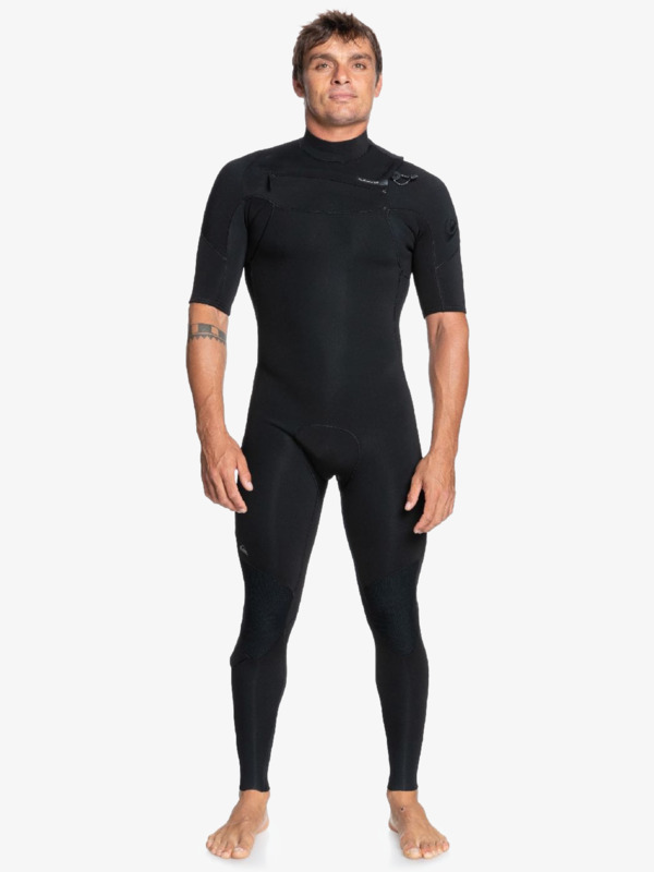 2/2mm Everyday Sessions - Short Sleeve Chest Zip Springsuit for Men  EQYW303020