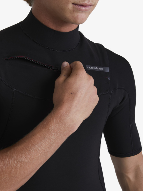2/2mm Everyday Sessions - Short Sleeve Chest Zip Springsuit for Men  EQYW503030