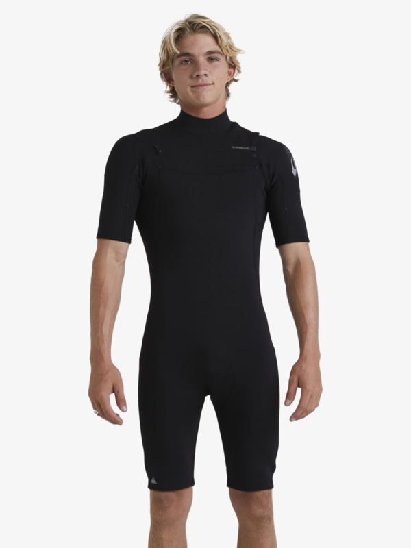 2/2mm Everyday Sessions - Short Sleeve Chest Zip Springsuit for Men  EQYW503030