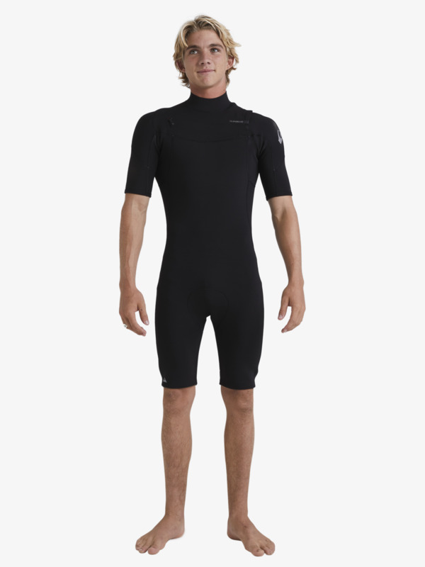 2/2mm Everyday Sessions - Short Sleeve Chest Zip Springsuit for Men  EQYW503030