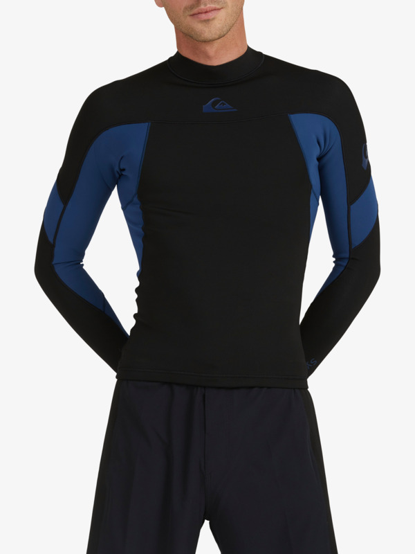 1mm Syncro - Long Sleeve Neoprene Surf Top for Men | Quiksilver