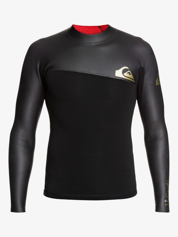 Mens 2mm Highline Plus Long Sleeve Wetsuit Top Quiksilver