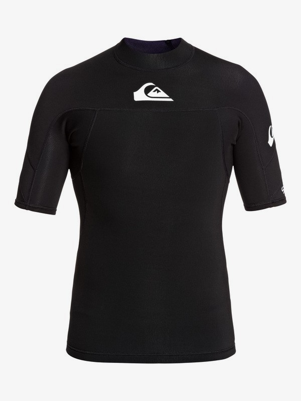 Mens 1mm Syncro Short Sleeve Wetsuit Top Quiksilver