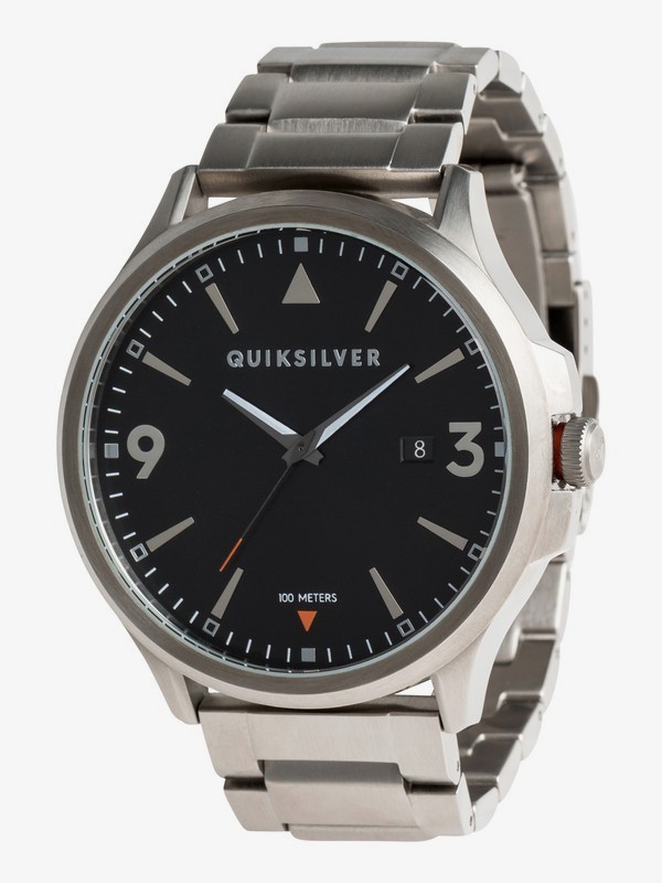 quiksilver, Beluka Metal - Analoge Uhr für Männer, SILVER (sja0) 0 Beluka Metal - Analoge Uhr für Männer Grau EQYWA03012 Quiksilver