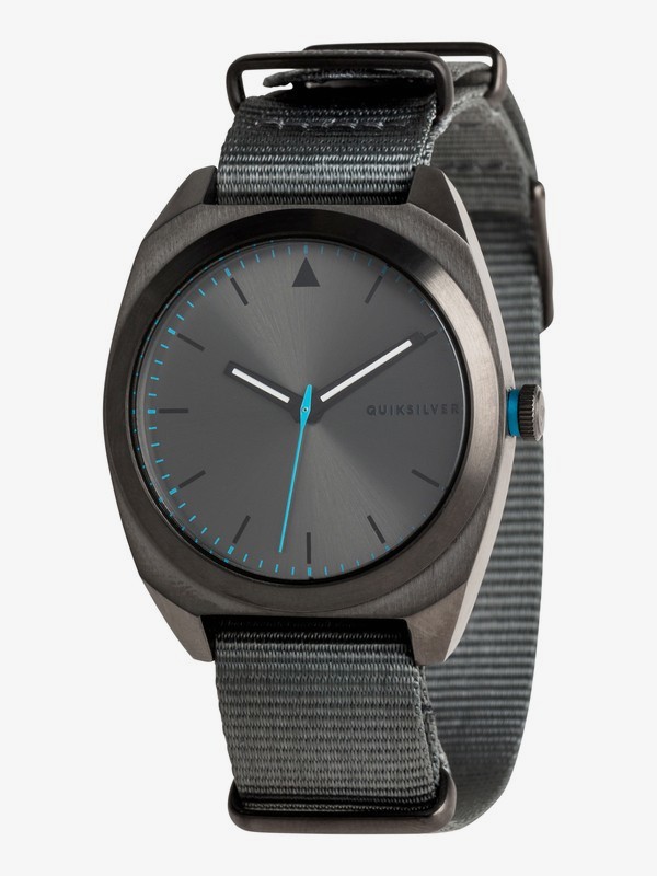 quiksilver, The PM Nato - Analoog Horloge voor Heren, GUN/ GUN/ DARK GREY (xkkk) 0 The PM Nato - Analoog Horloge voor Heren Black EQYWA03032 Quiksilver