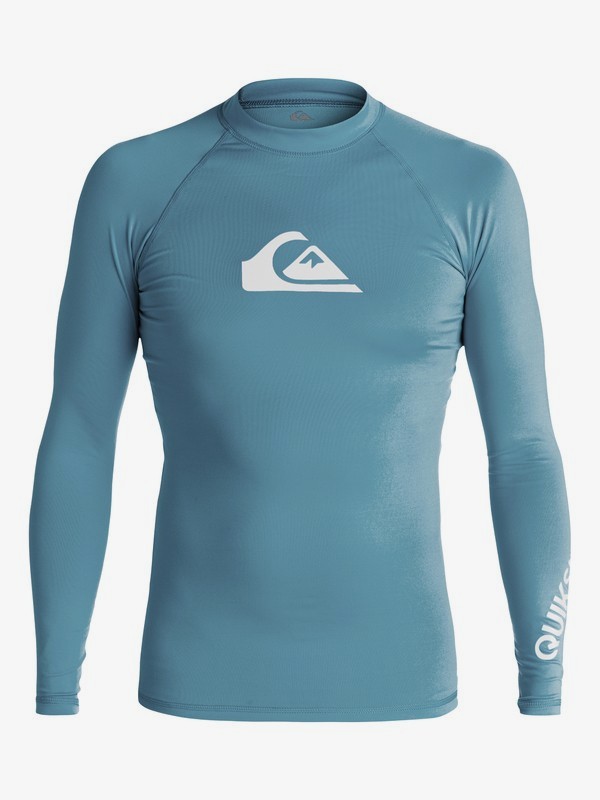 All Time Long Sleeve UPF 50 Rash Vest for Men 3613372586057 Quiksilver