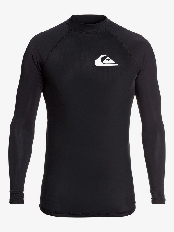 quiksilver, Heater - Licra de Manga Larga con Protección Solar UPF 50 para Hombre, BLACK (kvj0) 0 Heater - Licra de Manga Larga con Protección Solar UPF 50 para Hombre Negro EQYWR03215 Quiksilver