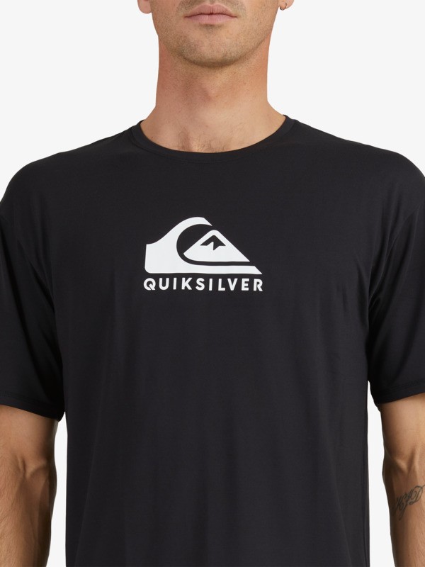Solid Streak - Short Sleeve UPF 50 Surf T-Shirt for Men  EQYWR03235