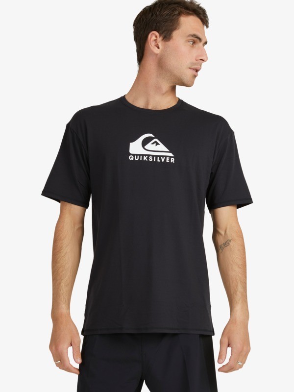 Solid Streak - Short Sleeve UPF 50 Surf T-Shirt for Men  EQYWR03235