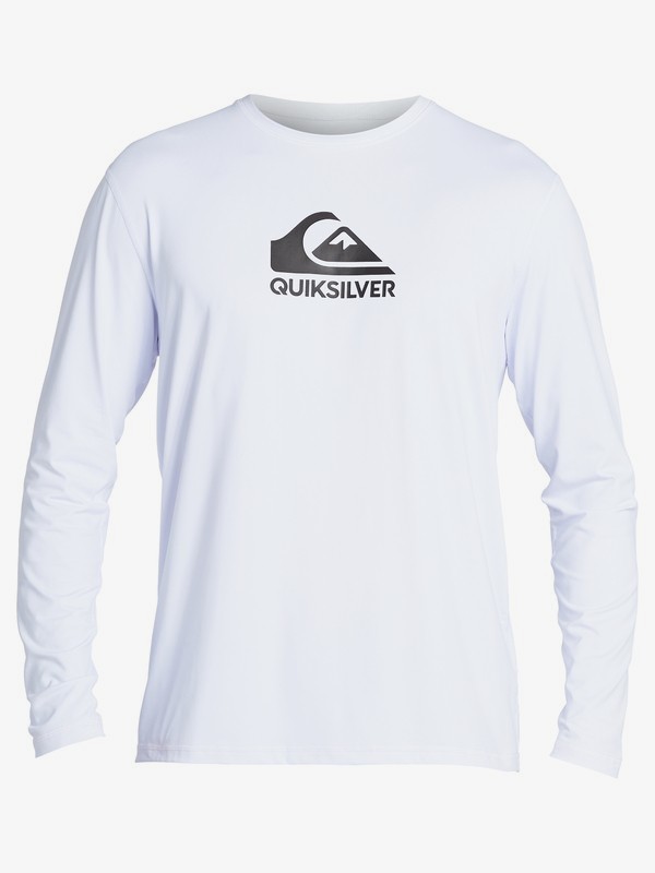 Solid Streak - Long Sleeve UPF 50 Surf T-Shirt for Men  EQYWR03247