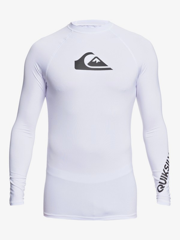 All Time Long Sleeve UPF 50 Rash Vest for Men Quiksilver