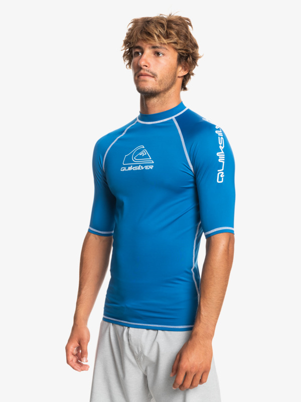 On Tour - Short Sleeve UPF 50 Rash Vest for Men  EQYWR03359