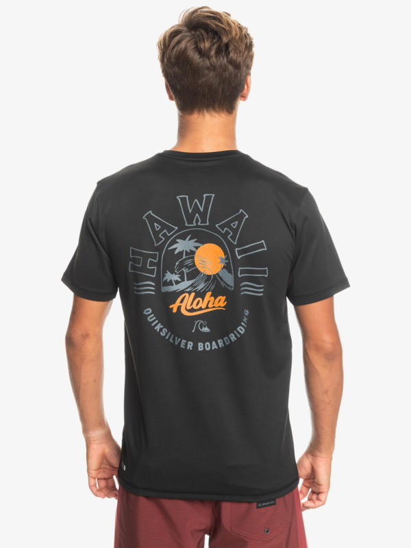 Hawaii Surf - Short Sleeve UPF 50 Surf T-Shirt for Young Men  EQYWR03379