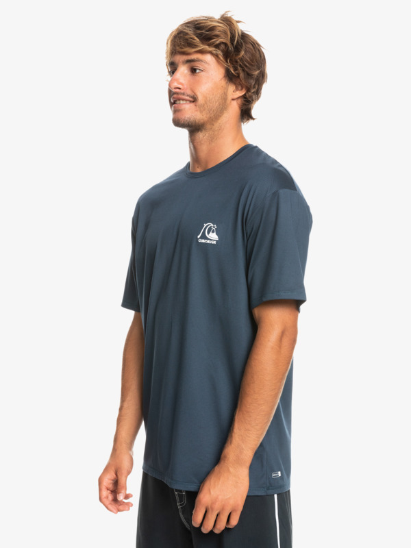 Heritage Heather - Short Sleeve UPF 50 Surf T-Shirt for Men | Quiksilver