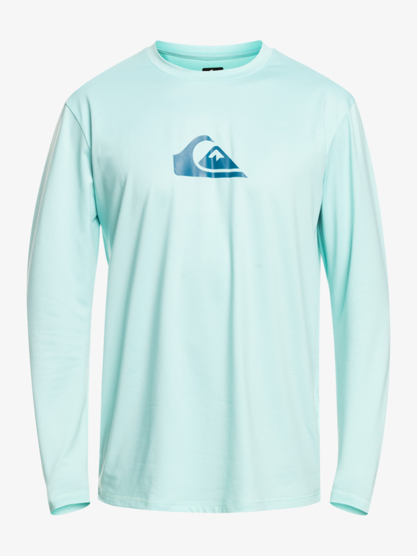 Solid Streak Long Sleeve UPF 50 Surf TShirt for Men Quiksilver