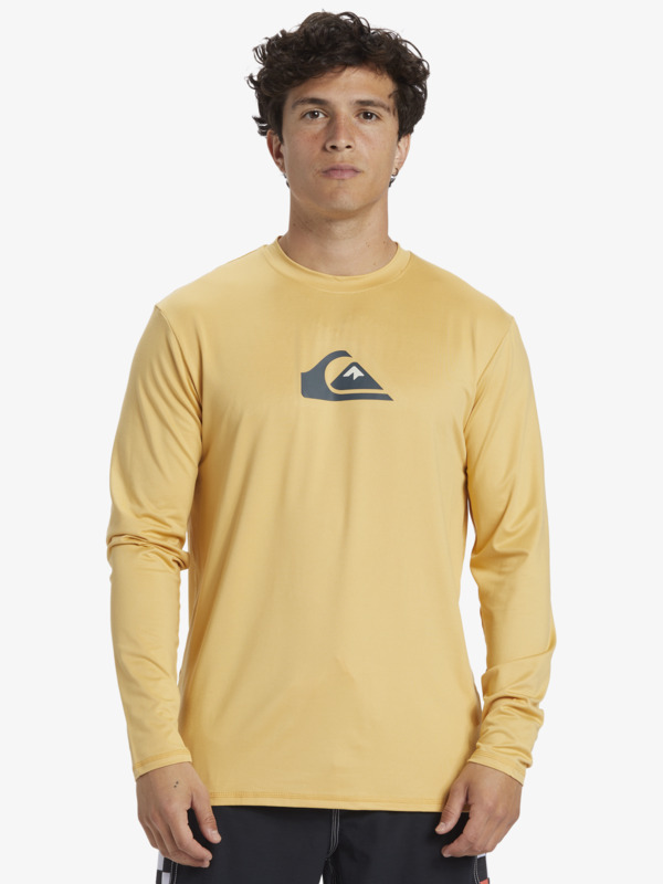 Solid Streak - Long Sleeve UPF 50 Surf T-Shirt for Men  EQYWR03385
