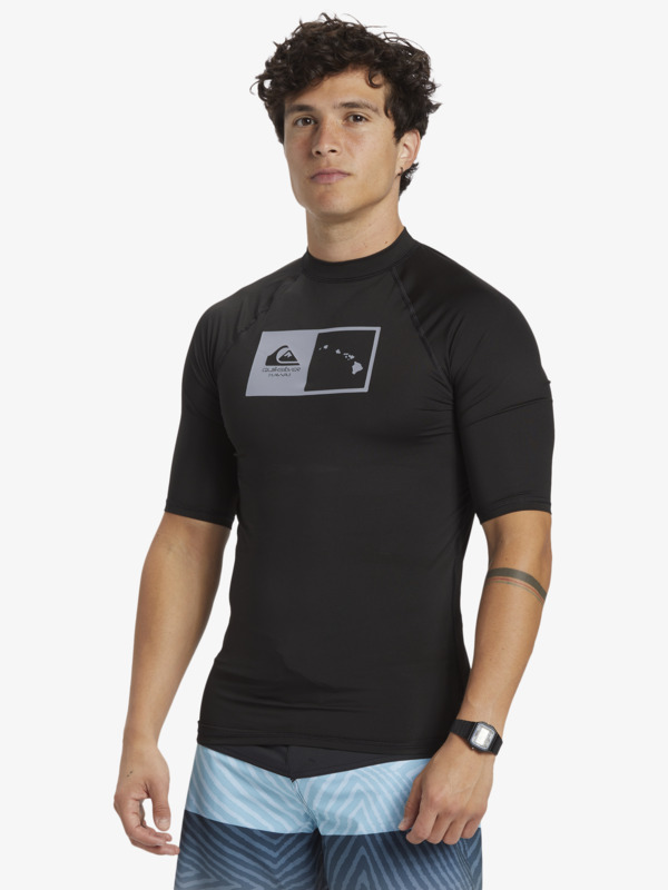 HI Double Down - Short Sleeve Rash Vest for Men  EQYWR03419