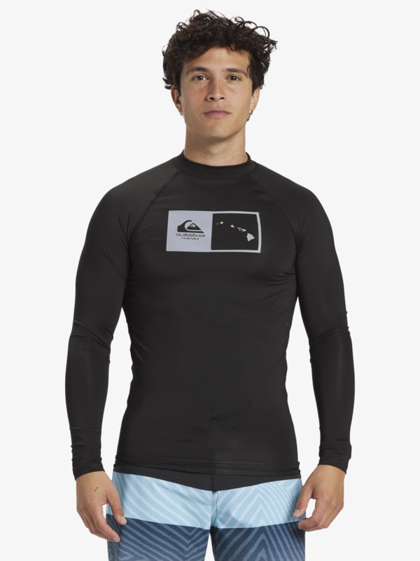 HI Double Down - Long Sleeve UPF 50 Rash Vest for Men  EQYWR03420