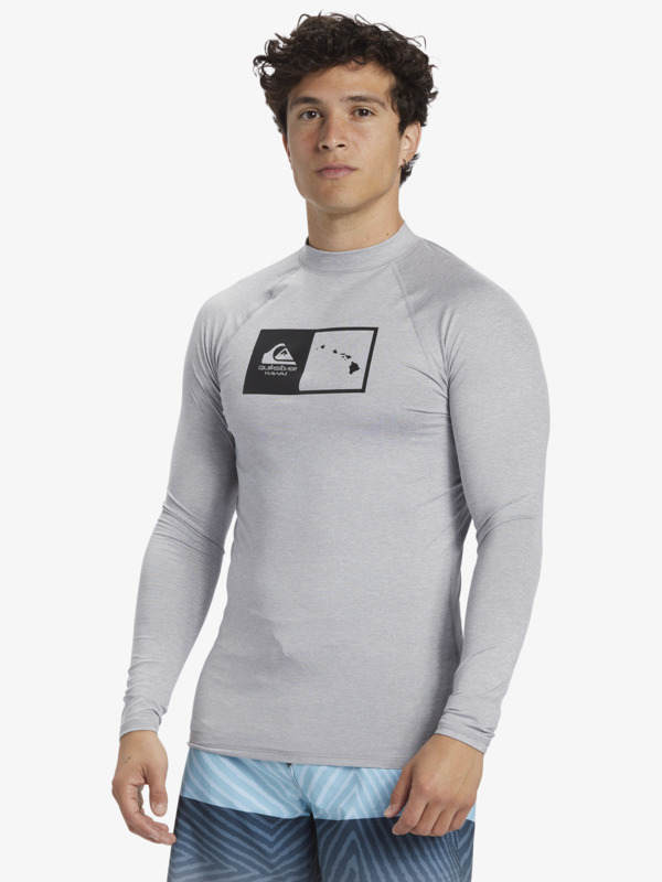 HI Double Down - Long Sleeve UPF 50 Rash Vest for Men  EQYWR03420