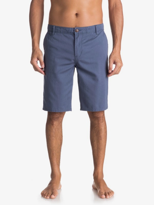 quiksilver, Everyday - Chino Shorts for Men, VINTAGE INDIGO (byl0) 0 Everyday - Chino Shorts for Men Blue EQYWS03468 Quiksilver