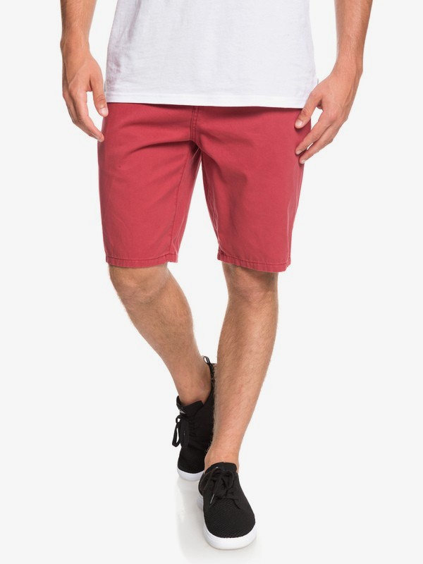 quiksilver, Everyday - Chino Shorts for Men, BRICK RED (rqn0) 0 Everyday - Chino Shorts for Men Red EQYWS03468 Quiksilver