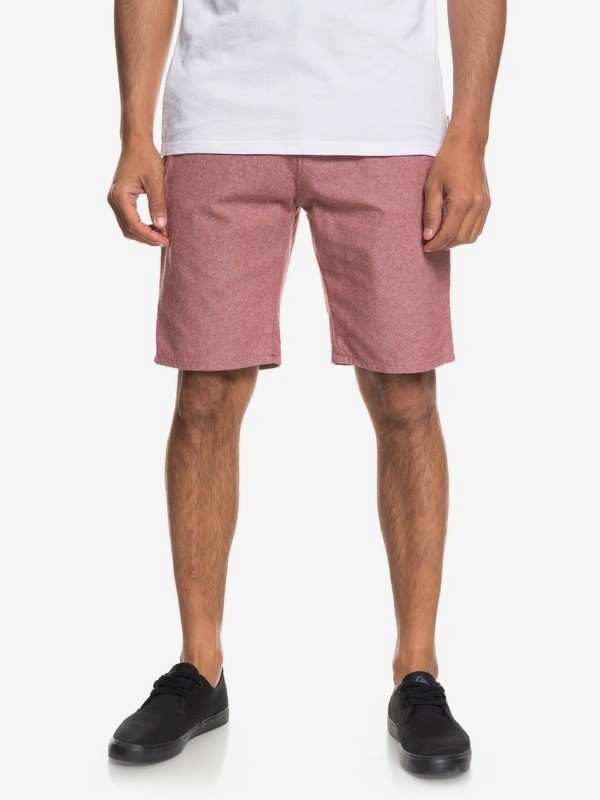 Krandy Chino Shorts 191274674421 | Quiksilver Quiksilver Shorts Red